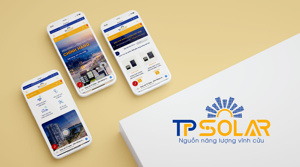 TP SOLAR - Thương hiệu đèn năng lượng mặt trời chính hãng 3 TP Solar mobile