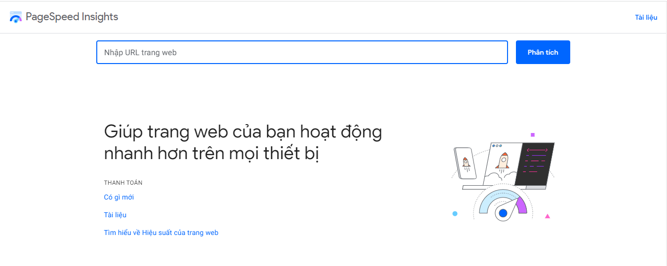 Công cụ trực tuyến kiểm tra tốc độ website tốt nhất 2 page speed