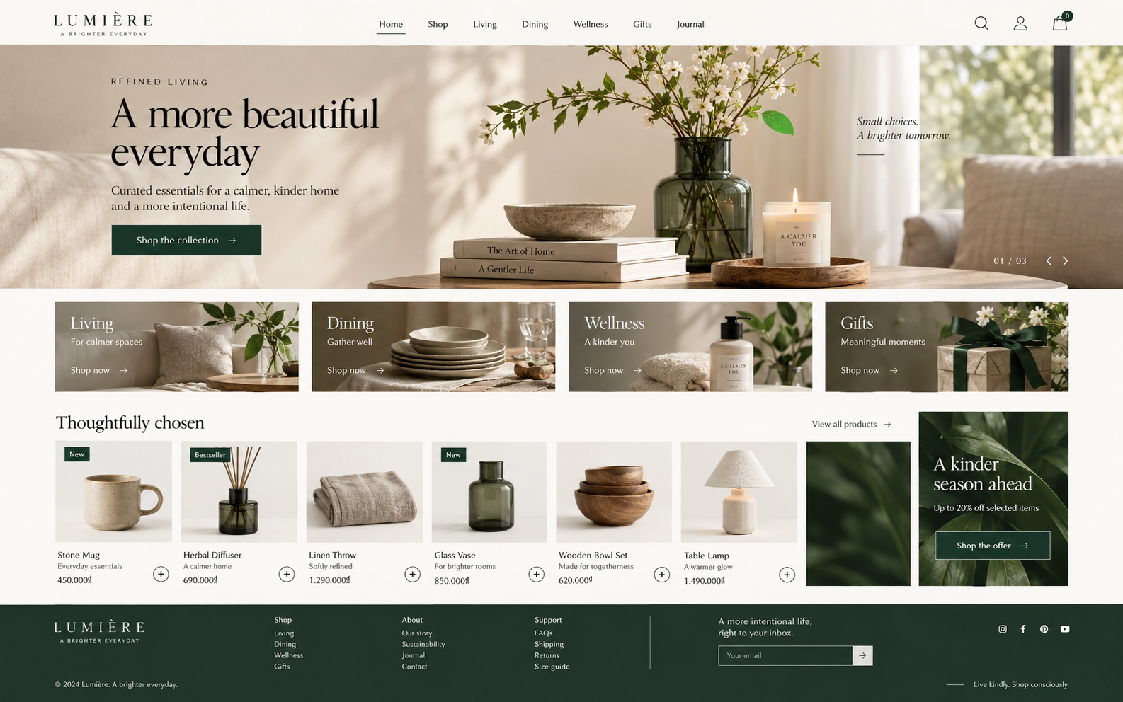 Mẫu Website Thương Mại Điện Tử & Bán Hàng