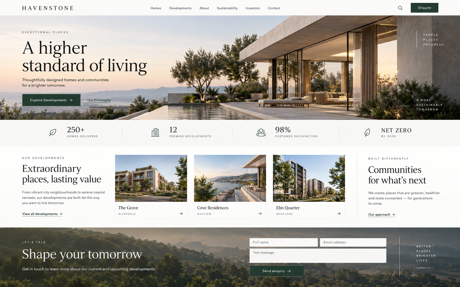 Mẫu Website Doanh Nghiệp, Tập Đoàn & Bất Động Sản