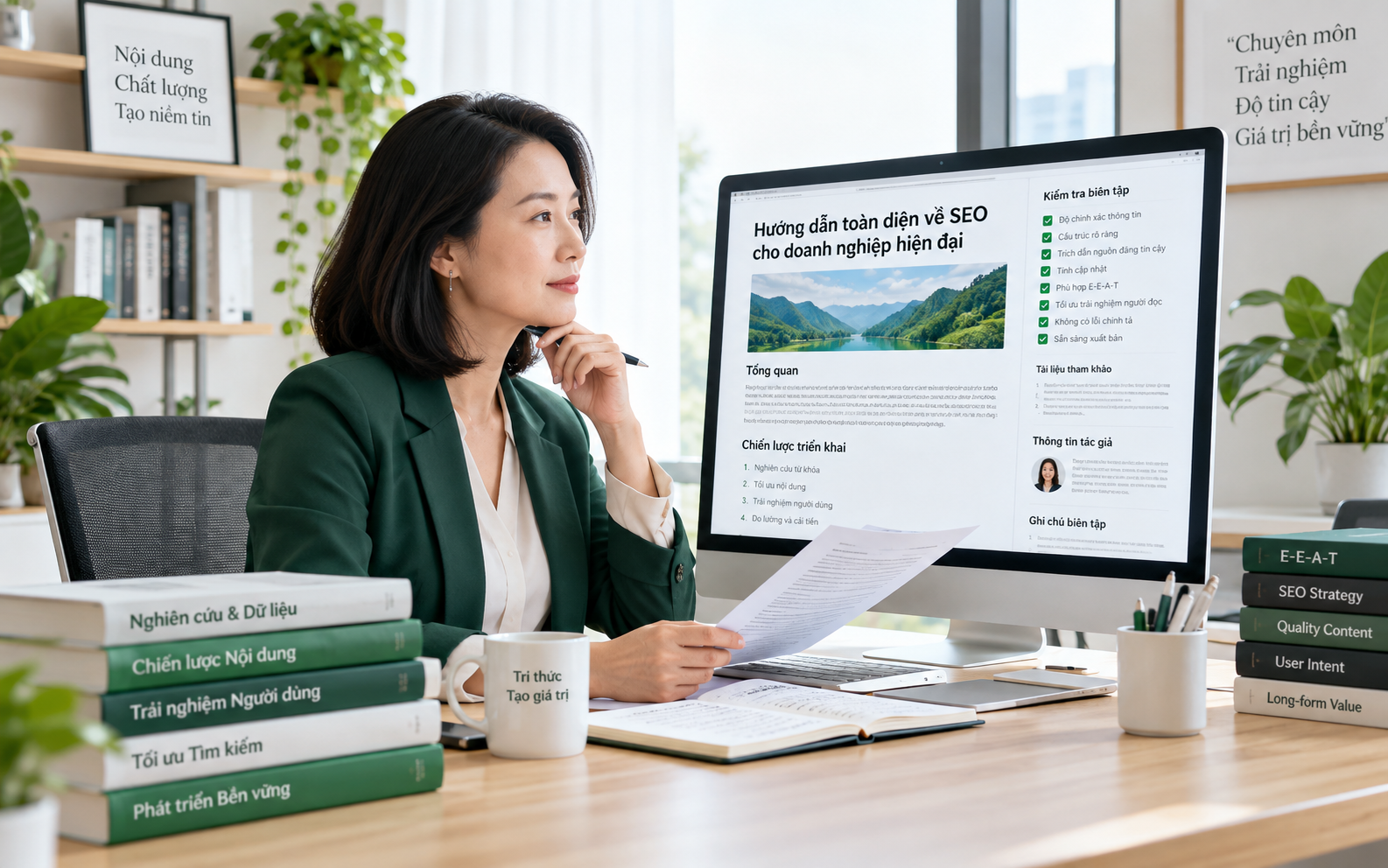 Sản Xuất Nội Dung Chuyên Gia E-E-A-T