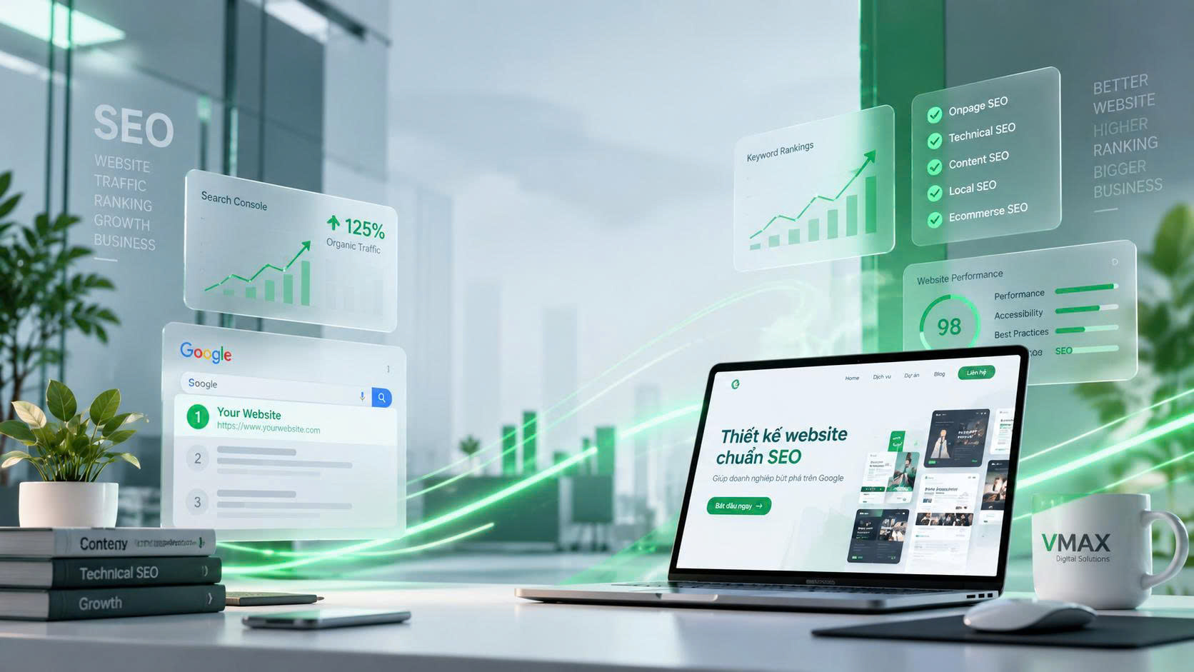 VMAX Dịch Vụ SEO Background