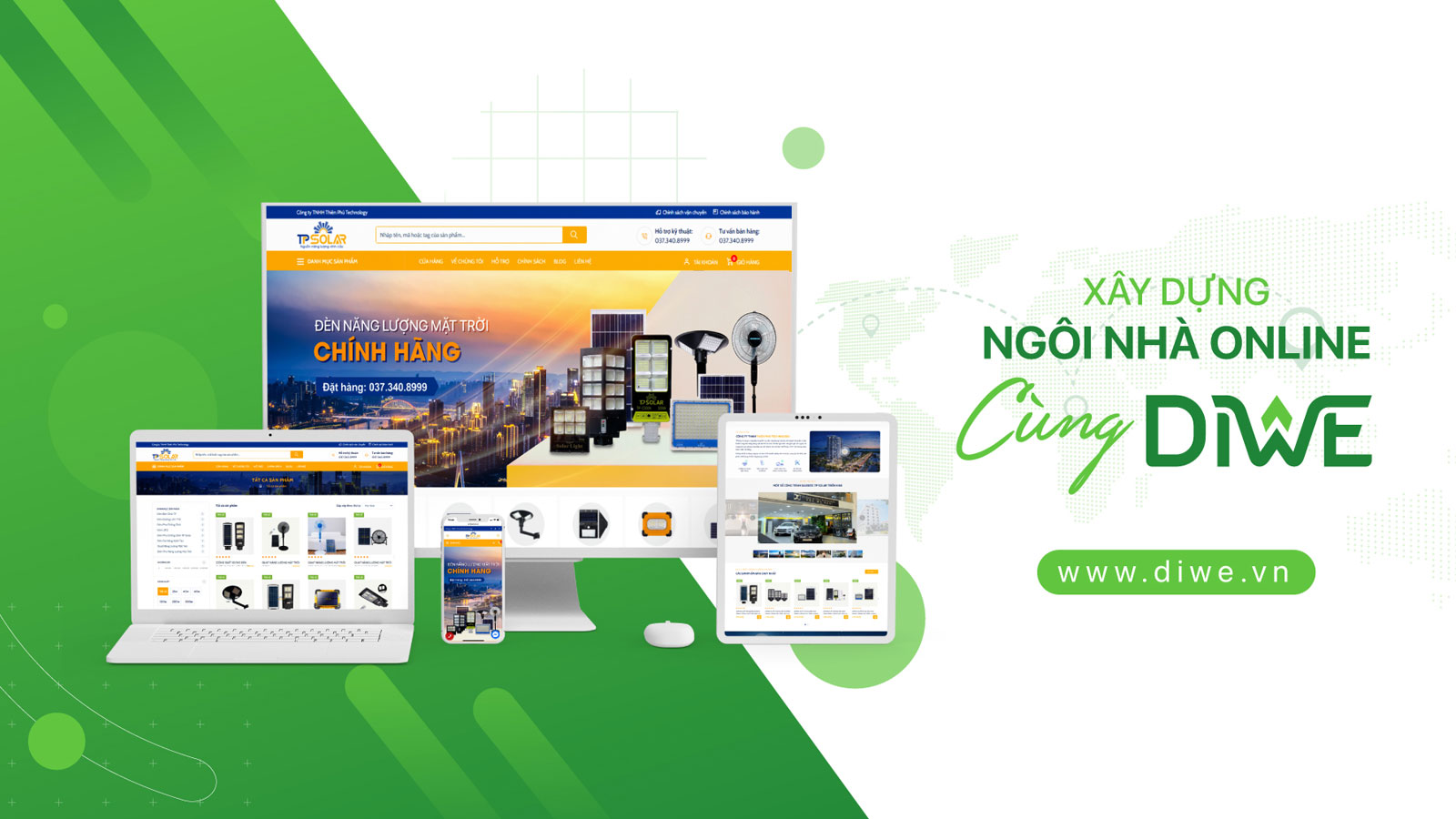 Xay dung ngoi nha online