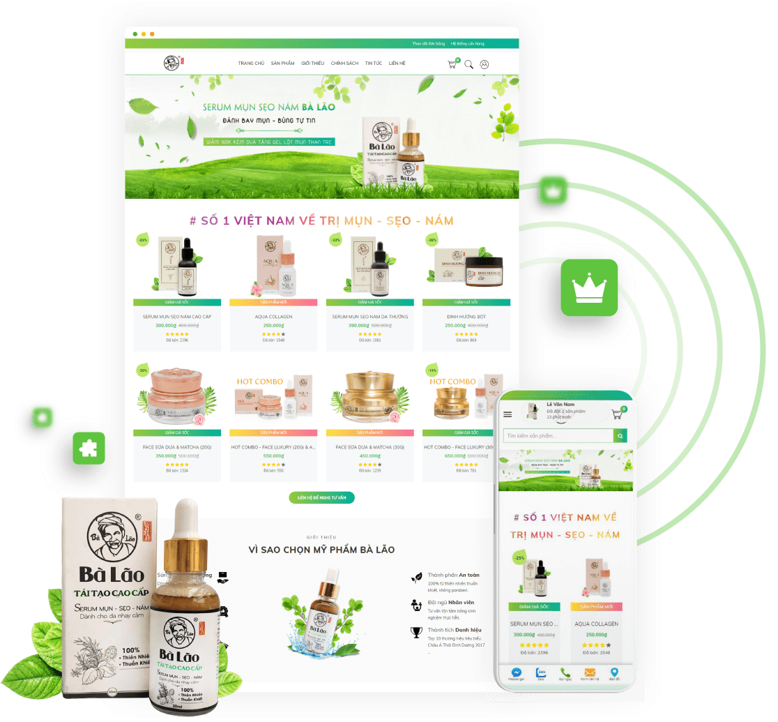Thiết kế website chuyên nghiệp 15 giao dien responsive