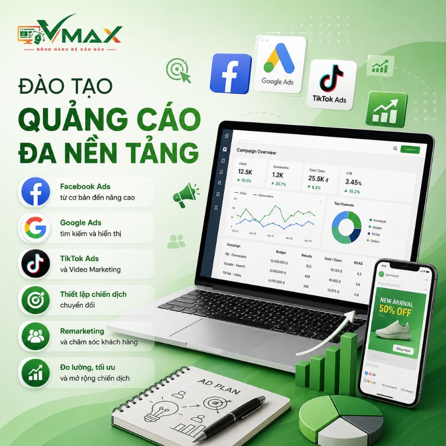 Đào tạo và tư vấn 12 Đào Tạo Quảng Cáo