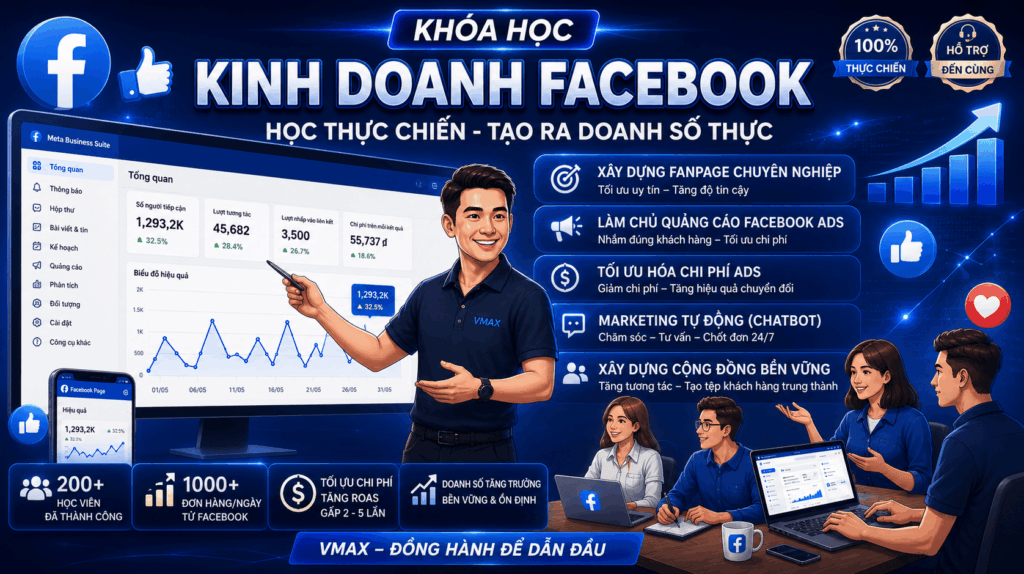 khóa học facebook