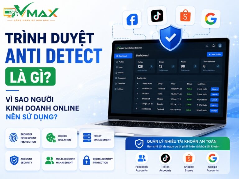 Trình Duyệt Anti Detect Là Gì? Vì Sao Người Kinh Doanh Online Nên Sử Dụng?