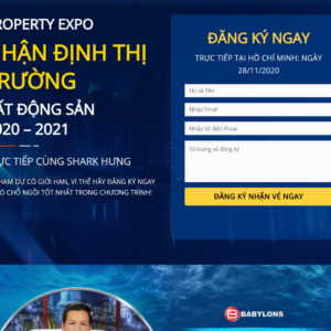 Mẫu Giao Diện Website Thương Hiệu Cá Nhân Chuẩn SEO - THCN001