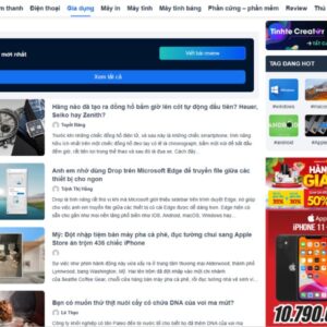 Giao Diện Website Báo Điện Tử