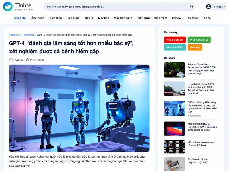Giao Diện Bài Viết Website Báo Điện Tử Giao Diện Bài Viết Website Báo Điện Tử