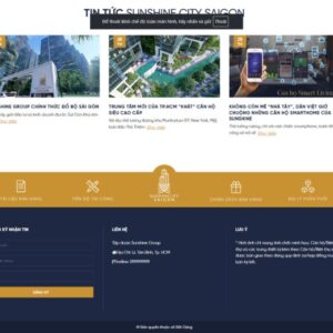 Mẫu Giao Diện Website Bất Động Sản Chuẩn SEO - BDS001 2 Thiết kế mẫu giao diện hiện đại, chuyên nghiệp