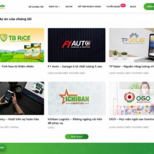 Giao Diện Dự Án Website Agency