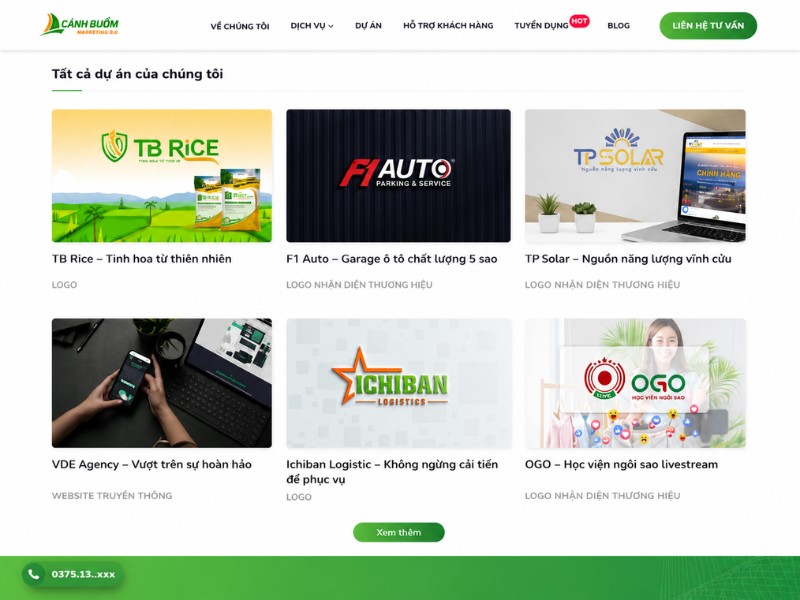 Giao Diện Dự Án Website Agency Giao Diện Dự Án Website Agency