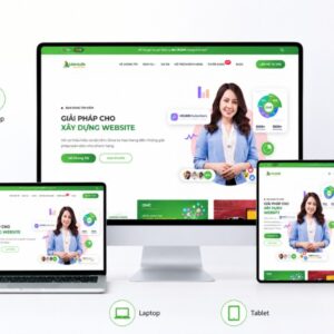 Mẫu Giao Diện Website Công Ty Agency, Marketing Chuẩn SEO - AG001 2 Giao Diện Tương Thích Trên Mọi Thiết Bị