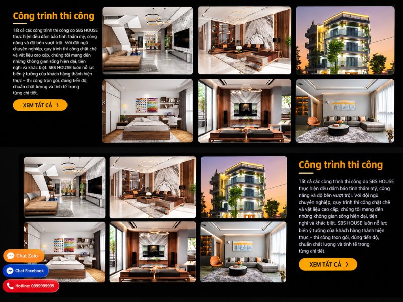 Giao Diện Dự Án Website Công Ty Xây Dựng Giao Diện Dự Án Website Công Ty Xây Dựng