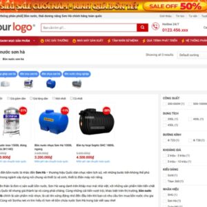 Danh Mục Sản Phẩm Website Đồ Gia Dụng