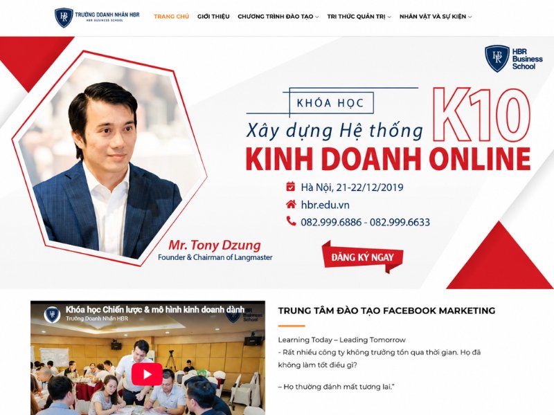 Giao Diện Website Khóa Học Online Giao Diện Website Khóa Học Online