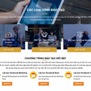 Mẫu Giao Diện Website Khóa Học Online Chuẩn SEO - COURSE001 2 mau giao dien website khoa hoc course001 3