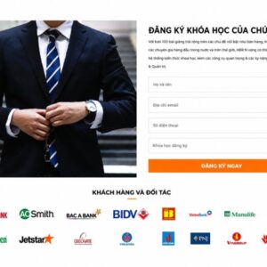 Mẫu Giao Diện Website Khóa Học Online Chuẩn SEO - COURSE001 3 mau giao dien website khoa hoc course001 4