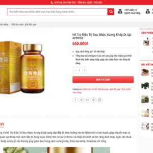 Mẫu Giao Diện Website Siêu Thị Chuẩn SEO - ST001 3 mau giao dien website sieu thi st001 4