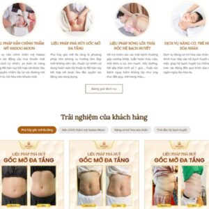 Mẫu Giao Diện Website Spa Chuyên Nghiệp Chuẩn SEO - SPA001 2 mau giao dien website spa spa001 3
