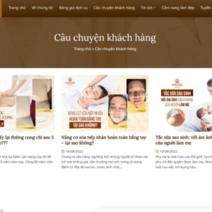 Mẫu Giao Diện Website Spa Chuyên Nghiệp Chuẩn SEO - SPA001 4 mau giao dien website spa spa001