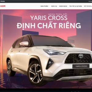Mẫu Giao Diện Website Ô Tô Chuyên Nghiệp Chuẩn SEO - CAR001