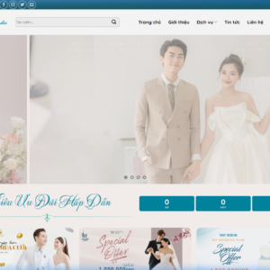 Mẫu Giao Diện Website Studio Chụp Ảnh Chuẩn SEO - STUDIO001
